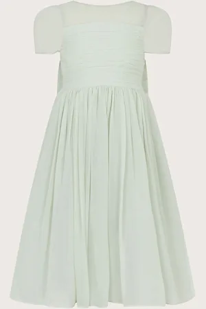 Monsoon Claire Crinkle Chiffon Dress9 lat (134 cm)