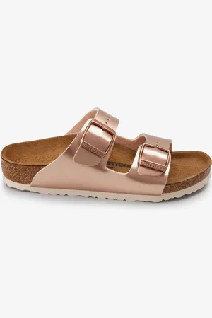 Birkenstock Dziecięce sandały Arizona Birko Flor w kolorze miedzianymEU 28 (UK 10)