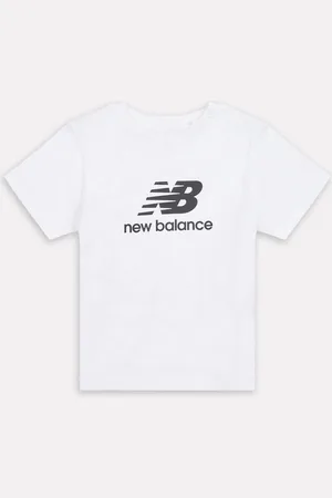 New Balance Kids Stacked Logo 100% Cotton T-Shirt9298 cm