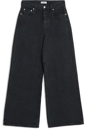 Albaray Full Length Wide Leg Black Jeans36