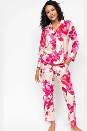 Cyberjammies Peach Floral Pyjamas Set48