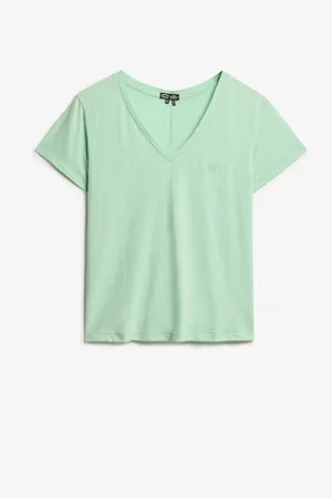 Superdry Slub Embroidered V-Neck T-Shirt36