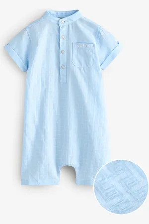 Ted Baker 100% Cotton Grandad Collar Romper5662 cm