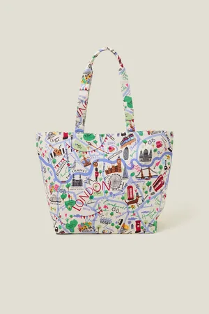 Accessorize London Map Print Shopper BagJeden