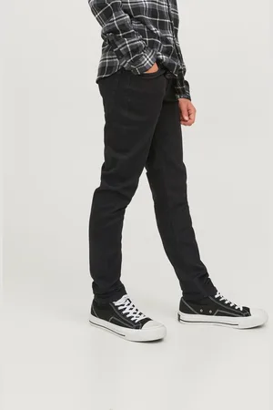 JACK & JONES Skinny Fit 5 Pocket Black Jeans12 lat (152 cm)