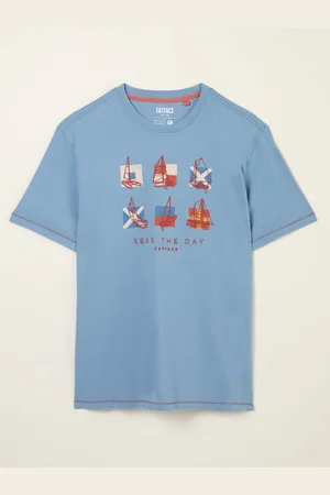 Fat Face FatFace Summer Boats TshirtM