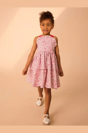 Laura Ashley Pini Printed Prom 100% Cotton Dress140146 cm