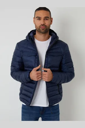 Threadbare Hooded Puffer JacketL