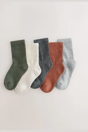 Next Ribbed Socks 5 PackUK 12.5