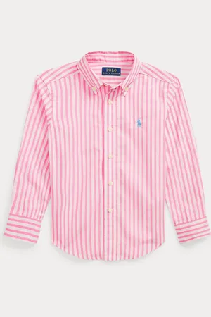 Ralph Lauren Boys Plaid Checked Cotton Poplin Shirt152158 cm