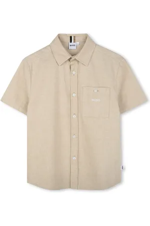 HUGO BOSS Short Sleeve Logo Occasion Shirt14 lat (164 cm)