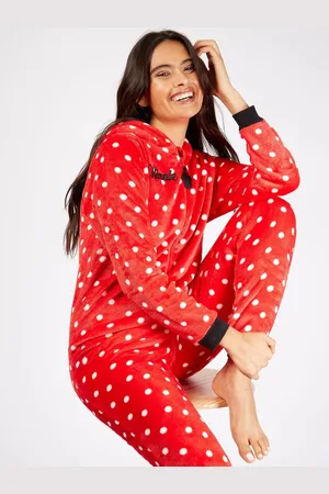 Character Disney Minnie Mouse Fleece All-in-OneXL