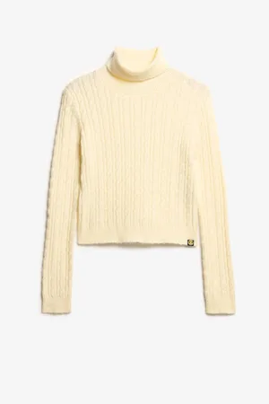 Superdry Cable Mock Neck Jumper36