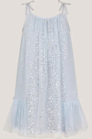 Monsoon Rosalee Sequin Tulle Swing Dress110116 cm