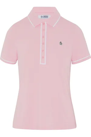 Original Penguin Pink Short Sleeve Polo ShirtXL