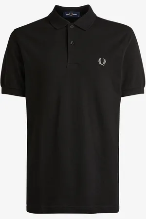 Fred Perry 100% Cotton Plain Polo ShirtS