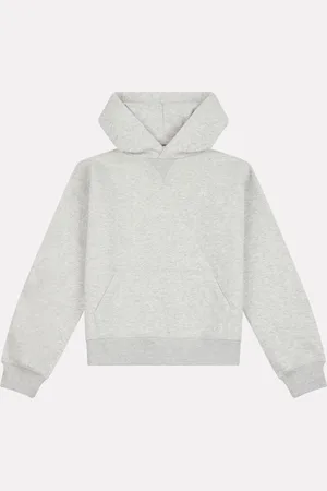 New Balance Small Girls Brush Back Logo Hoodie12