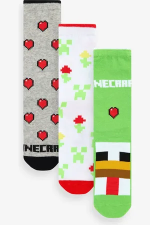 Character Minecraft Socks 3 PackUK 12.5