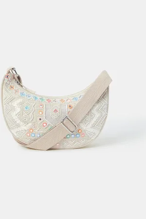 Accessorize Mirror Embellished Sling Cross-Body BagJeden