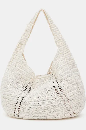 Hush Puppies Raffia Oversized Tote BagJeden