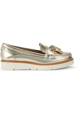 Kurt Geiger Gold Morly Tassel ShoesEU 37 (UK 4)