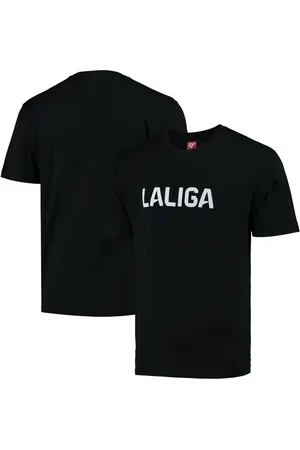 Fanatics Unisex 100% Cotton LALIGA Slogan Black T-ShirtXL