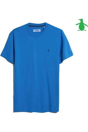 Original Penguin Koszulka Pin Point z logo, 100% bawełnaS