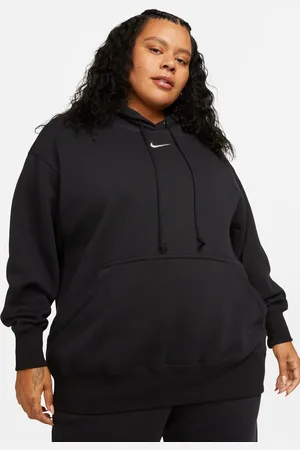 Nike Polarowa bluza z kapturem oversize Curve Phoenix zakładana przez głowę z kolekcji Odzież sportowa1XL