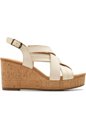 Clarks Leather Sabina Sling Sandalseu41
