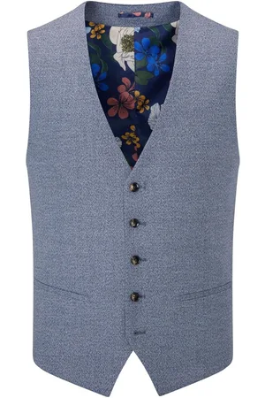 Skopes Jodrell Marl Tweed Tailored Fit Suit Waistcoat56 Regular (UK 46 R)