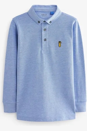 Next Long Sleeve Polo Shirt (3-16yrs)8 lat (128 cm)
