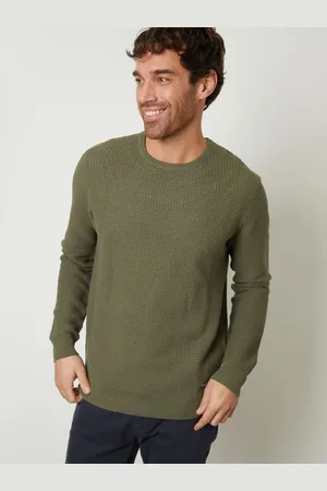 Threadbare Crochet Knit Crew Neck JumperL
