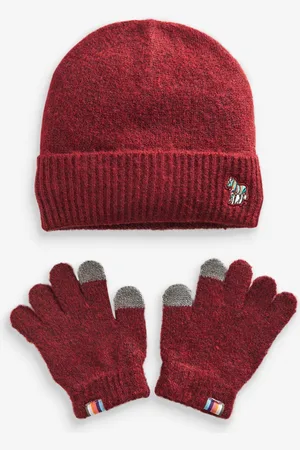 Paul Smith Boys Zebra Logo Beanie And Gloves Set7