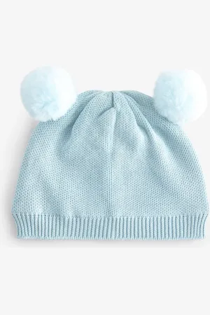 Next Double Pom Knitted Baby Hat (0mths-2yrs)10