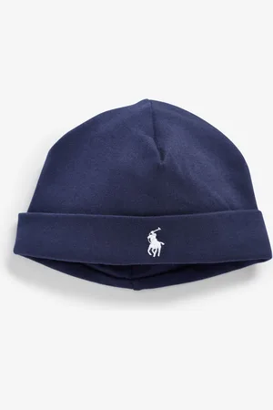 Ralph Lauren Baby Navy Blue 100% Cotton HatJeden