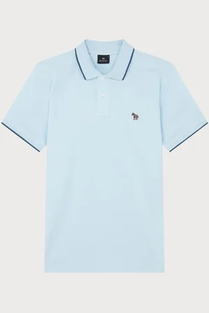 Paul Smith Regular Fit Blue Logo 100% Organic Cotton Polo ShirtXL