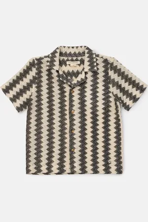 Angel & Rocket Cody Black Stripe Knitted Shirt10 lat (140 cm)