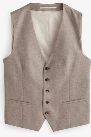 Skopes Jodrell Marl Tweed Tailored Fit Suit Waistcoat52 Regular (UK 42 R)