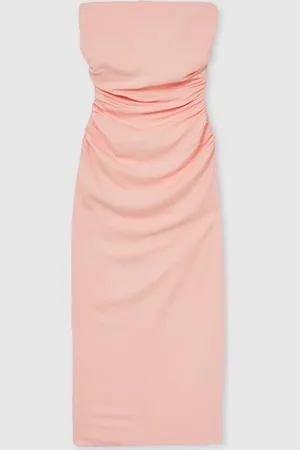 Reiss Izzy Ruched Strapless Bodycon Dress44