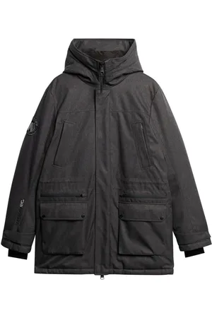 Superdry City Tweed Padded Parka JacketS