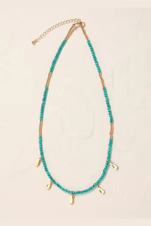 Fat Face FatFace Beaded Charm NecklaceJeden