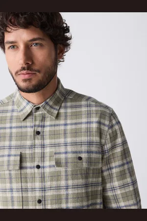 Next Long Sleeve Check Western 100% Cotton ShirtXXL