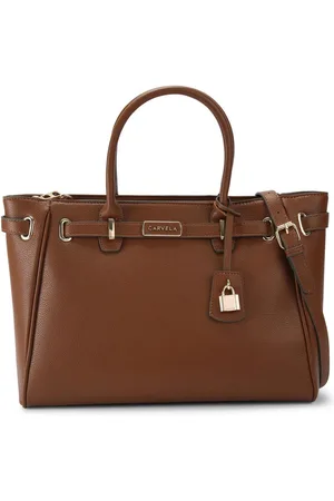 Carvela Natural Violet Belted Tote BagJeden