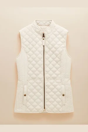 Joules Minx Showerproof Diamond Quilted GiletEU 50 (UK 22)
