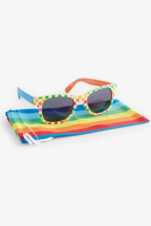 Little Bird Rainbow Checkerboard Wayfarer Sunglasses134140 cm