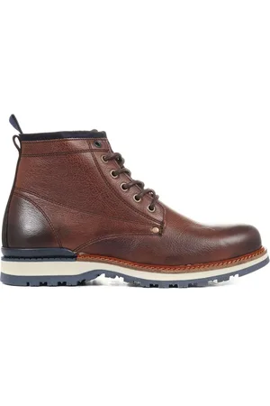 JONES BOOTMAKER Mens Ealing Leather Ankle BootsEU 44 (UK 10)