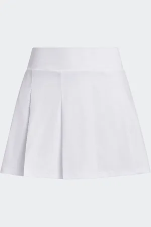adidas Womens Ultimate365 Tour Pleated White SkirtXL regularny