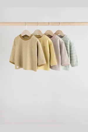 Next Baby Long Sleeve 100% Cotton T-Shirts 4 Pack9