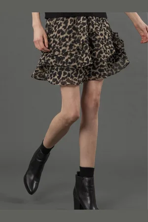 Religion Decoy Mini Skirt With Frill Detail42
