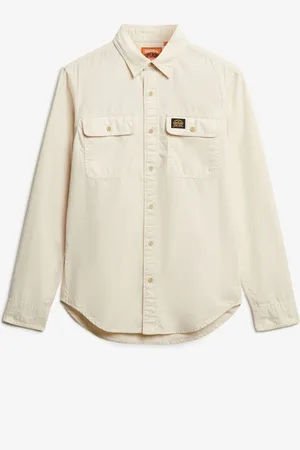 Superdry 100% Cotton Workwear Long Sleeve ShirtM